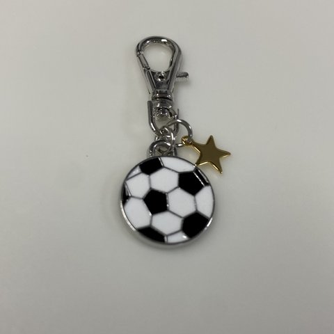 サッカーボールのキーホルダー