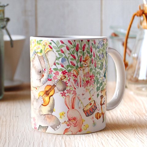 マグカップ お花畑の歌 MUG-06