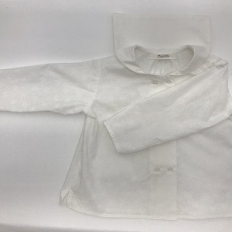 セーラー襟の長袖シャツ(90)