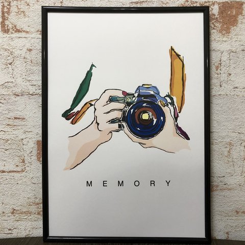 アートポスター　MEMORY