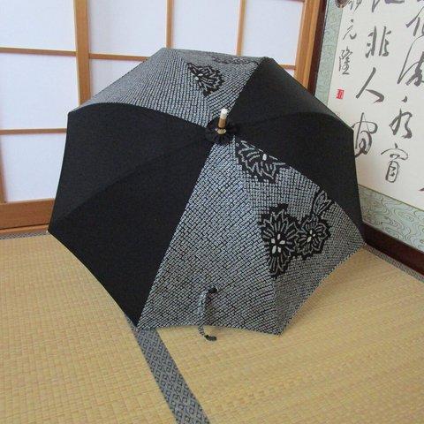 絞りの着物から日傘（傘袋付き）