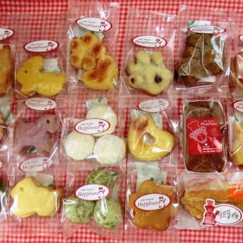 焼き菓子１７種類おまかせ詰め合わせ♪