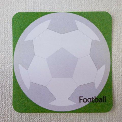 【国内送料無料】サッカーボール　メッセージカード　24枚入り