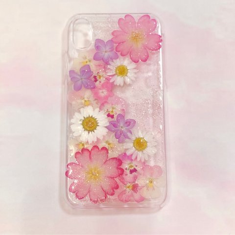 お花畑🌸iPhoneケース