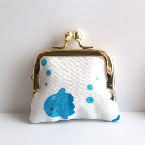 ■角型■小さいがま口：ちっちゃいがま口：角207：かわいいがまぐち：小さい財布：littlie purse