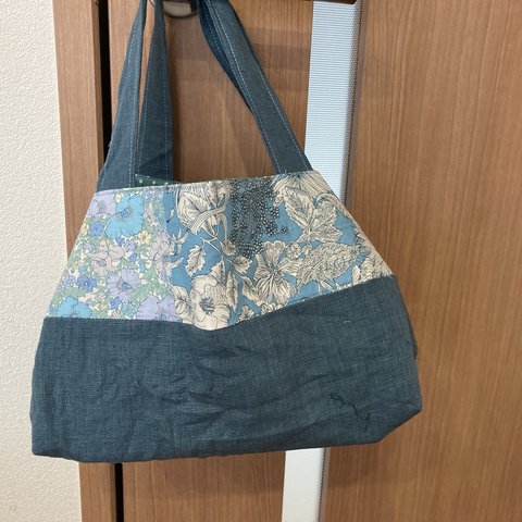 トートバッグ☆ハンドメイド☆リバティ☆マチあり