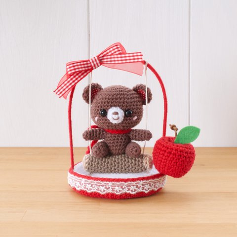 [sold out]🍎 Apple swing 🐻