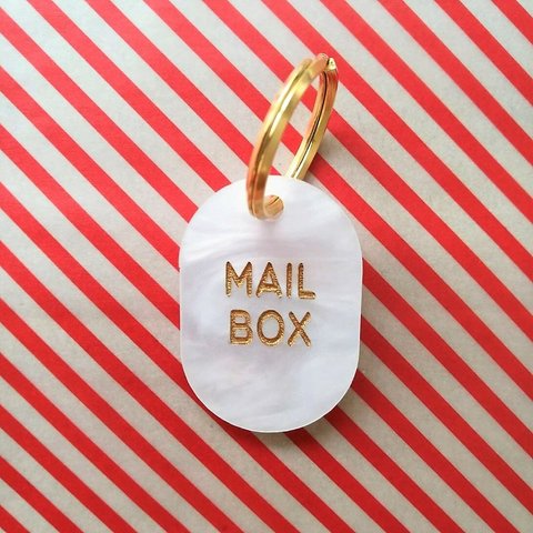 アクリルキープレート　MAIL BOX