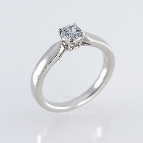 【プラチナリング 婚約指輪】Pt900 天然ダイヤモンド【中石0.316ct】婚約指輪 プロポーズリング【サイズ直し無料】