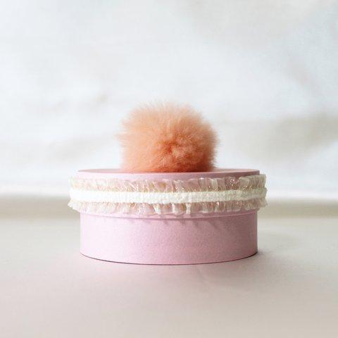 fur box mini -pink-