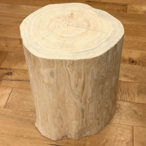 Hinoki Wood Stool No.390