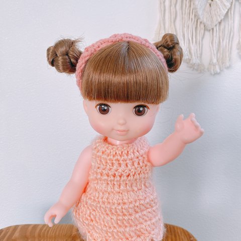 ソランちゃんヘアバンド　ソランちゃんカチューシャ　人形用ヘアバンド