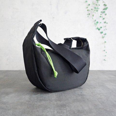 2wayまんまる撥水ワンショルダーバッグ（MONOTONE）コンパクトで大容量【hobo bag】