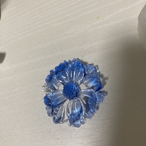 青色のお花
