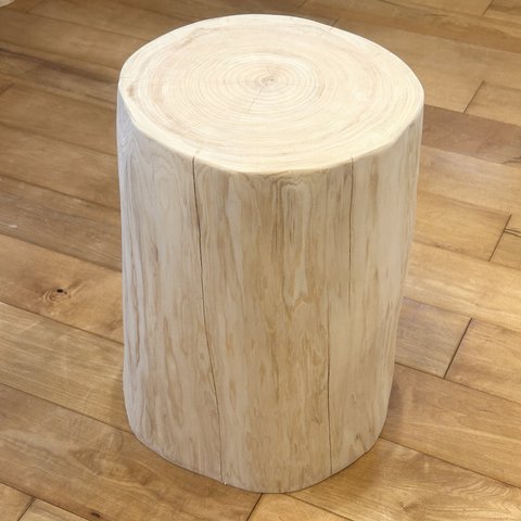 Hinoki Wood Stool No.646