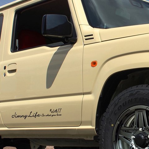 ジムニー jimny JA11 SUZUKI ステッカー シール 車 筆記体