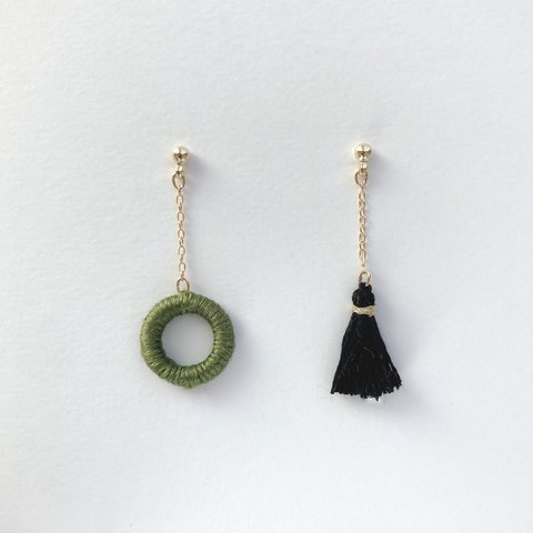 EARRING:「Maccha」ringsel