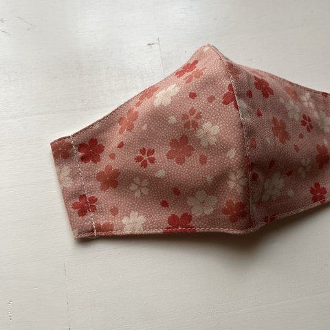 【SALE】立体布マスク(小)☆桜柄