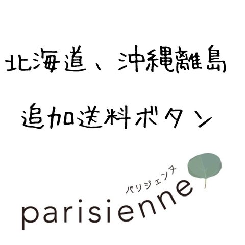 北海道、沖縄送料追加ボタン