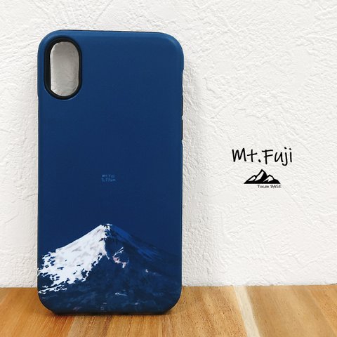 富士山 iphone スマホケース アウトドア 登山 山