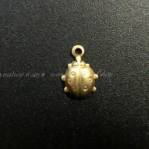 (5個入)LADYBUG BRASS【2890】てんとう虫