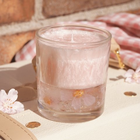 Sakura Candle＊Glass