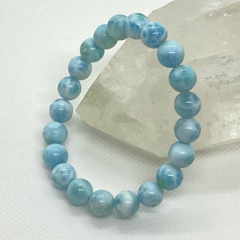 ラリマーのブレスレット　　（LARIMAR-7）