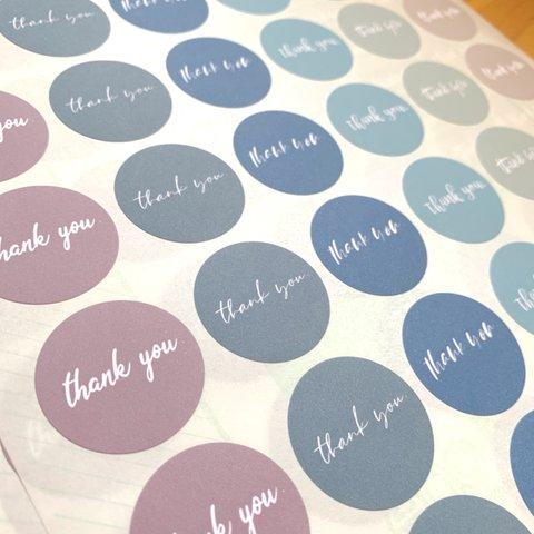 「Thank you.」サンキューシールアソート