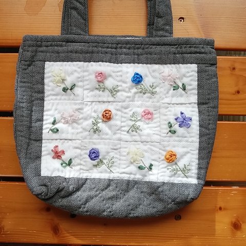 リボン刺繍