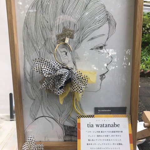 yukiko sketch様オーダー品⭐︎コサージュイヤーフック