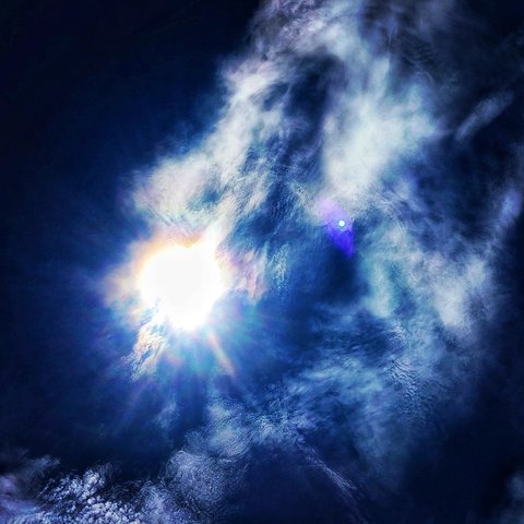 龍雲の写真（量子波動シート入り）