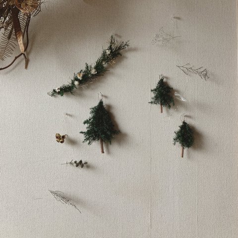 小さな森　壁面装飾　ガーランド
