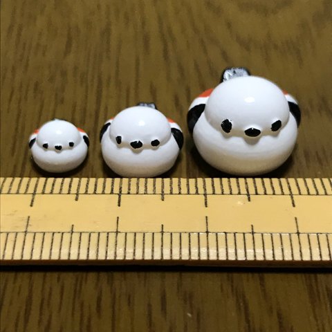 シマエナガモールド型ちびset♡(1cm、1.5cm、2cm)