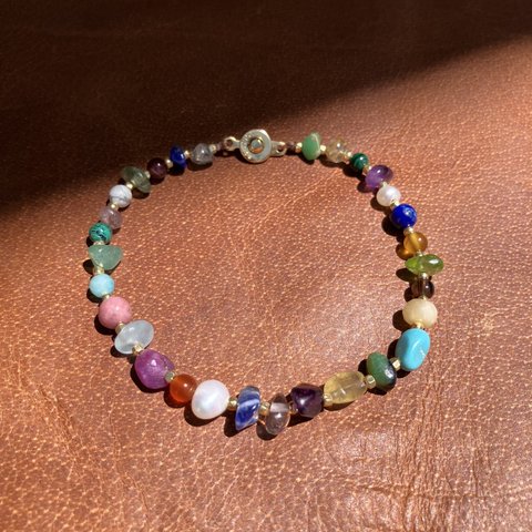 Multicolor Gemstone Bracelet