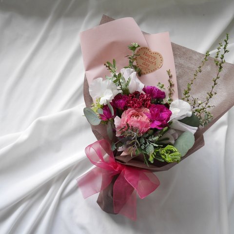 生花/花束/母の日ご予約/母の日/母の日ギフト/Mother’s Day /Gift /pink /Flower /arrangement