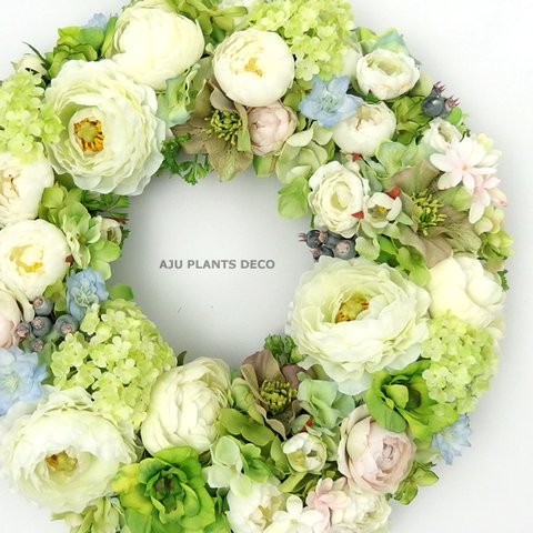 Wreath (9) ～Early Summer～ 　33～36cm