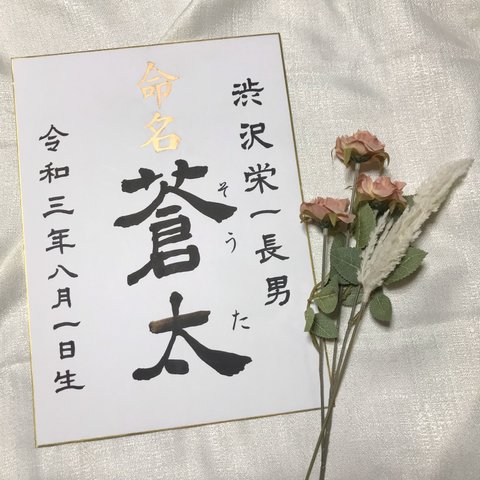  命名書