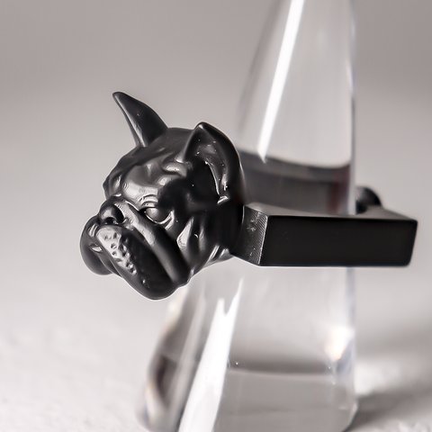 BULLDOG head / RING