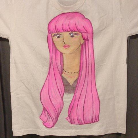 Big Tシャツ Pink Hair