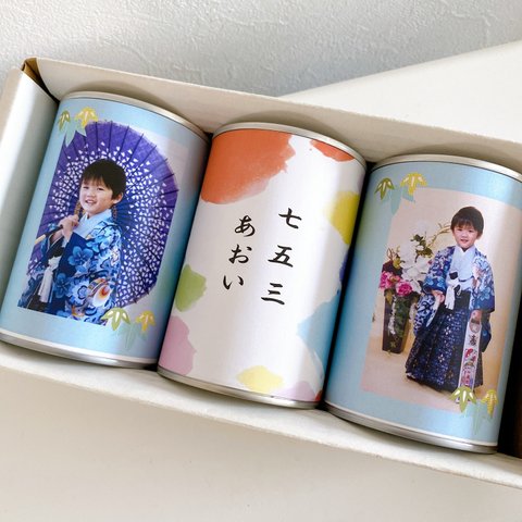 七五三 内祝 ギフト お歳暮 プレゼントに♡ 5年間ふわふわでおいしい缶入りパン 