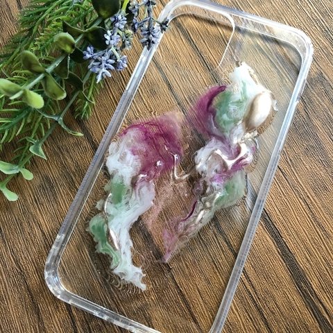 iPhone 12／12pro 対応ケース【ネーム入れ可能】