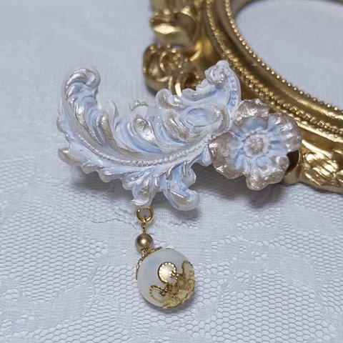 rococo　ボタニカルパールヘアクリップB