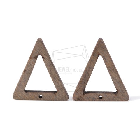 BSC-099-G【4個入り】トライアングルウッドビーズ,triangle Wooden Beads 