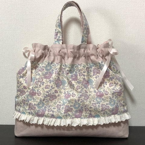 リバティ♡ハンドメイド♡お着替え袋