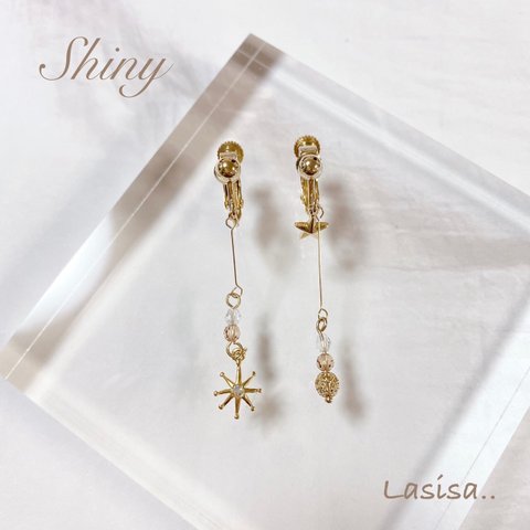 Shiny  star  イヤリング