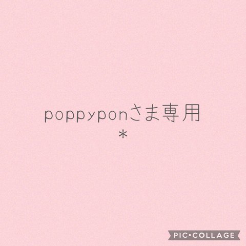 poppypon様専用＊