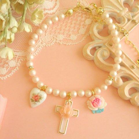 ♡Vintage cabochon・bracelet♡