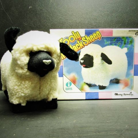 Wooly The Black Sheep/イワヤ/IWAYA/T-412-2/BATTERY OPERATED/玩具