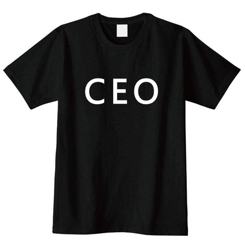 【送料無料】役職名Tシャツ CEO Ｔシャツ全3色　各種サイズございます