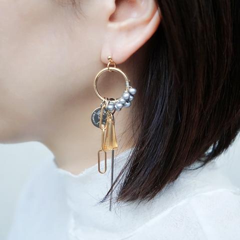 数量限定「collection #1」両耳ピアス　イヤリング